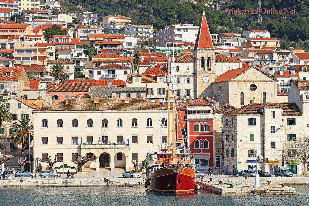 Apartments Villa Flamingo Makarska Kültér fotó