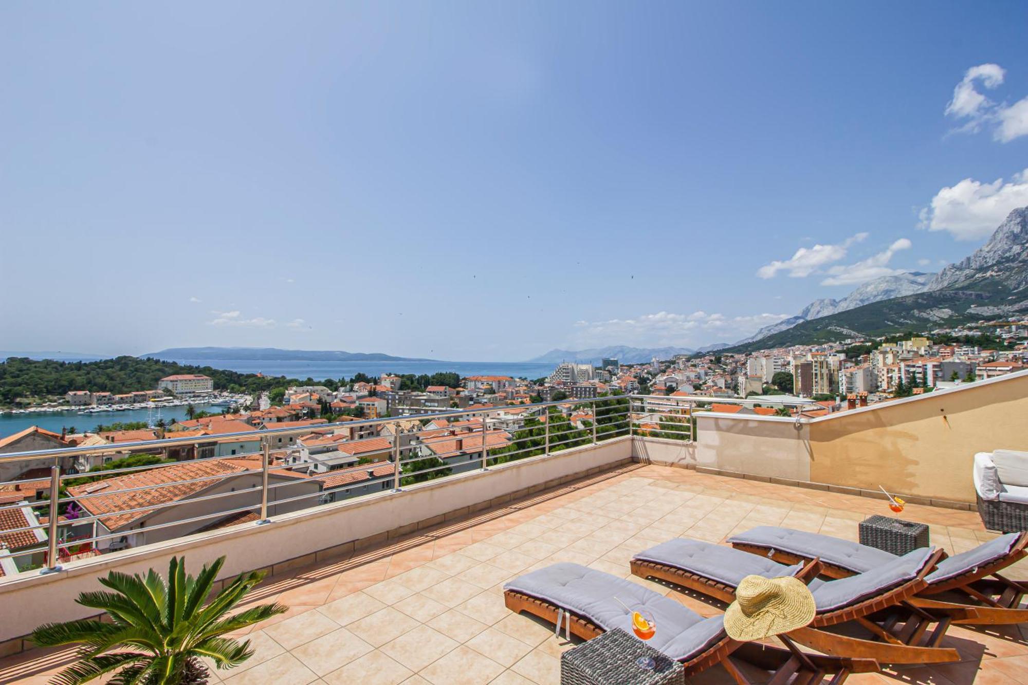 Apartments Villa Flamingo Makarska Kültér fotó